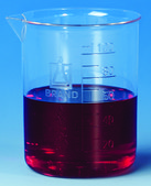 BRAND® PMP beaker with spout, low form volume 100 mL