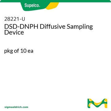 DSD-DNPH Diffusive Sampling Device pkg of 10&#160;ea