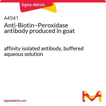 Anti-Biotin&#8722;Peroxidase antibody produced in goat affinity isolated antibody, buffered aqueous solution