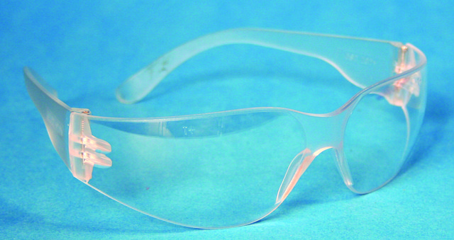 UV blocking eye glasses with side shields