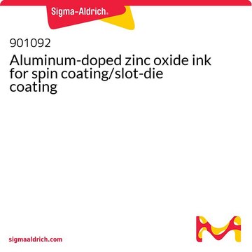 Aluminum-doped zinc oxide ink for spin coating/slot-die coating