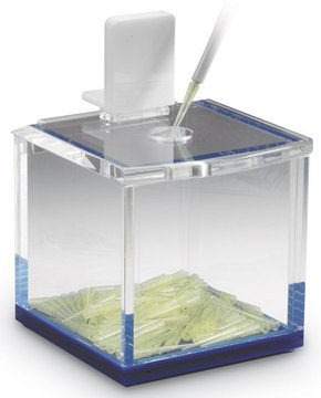 Pipette Tip Disposal Box clear (disposal box)