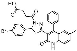 NMDAR2C/2D Inhibitor, DQP-1105 The NMDAR2C/2D Inhibitor, DQP-1105 controls the biological activity of NMDAR2C/2D. This small molecule/inhibitor is primarily used for Neuroscience applications.