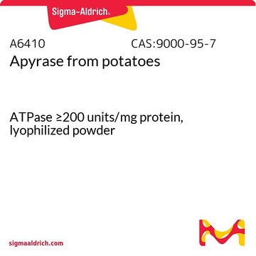 三磷酸腺苷双磷酸酶 来源于马铃薯 ATPase &#8805;200&#160;units/mg protein, lyophilized powder