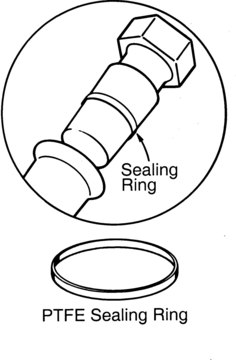 Glindemann PTFE sealing rings (for 10/30 joints)