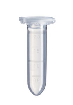 Eppendorf&#174; Safe-Lock micro test tubes capacity 2.0&#160;mL, PCR clean, colorless, pack of 1000&#160;ea