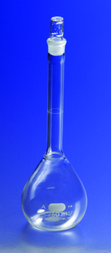 Pyrex&#174; volumetric flask, certified and serialized, with Pyrex&#174; ST stopper capacity 1,000&#160;mL