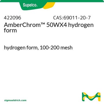 AmberChrom&#8482; 50WX4 氢型 hydrogen form, 100-200&#160;mesh