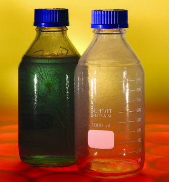 Duran&#174; plastic-coated laboratory bottles capacity 1,000&#160;mL