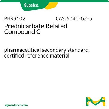 Prednicarbate Related Compound C pharmaceutical secondary standard, certified reference material