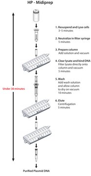 GenElute&#8482; HP质粒中量制备试剂盒 sufficient for 25&#160;purifications