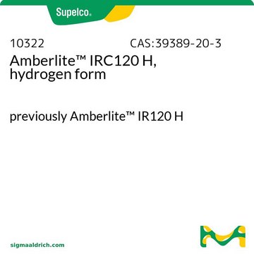 Amberlite&#8482; IRC120 H，氢型 previously Amberlite&#8482; IR120 H