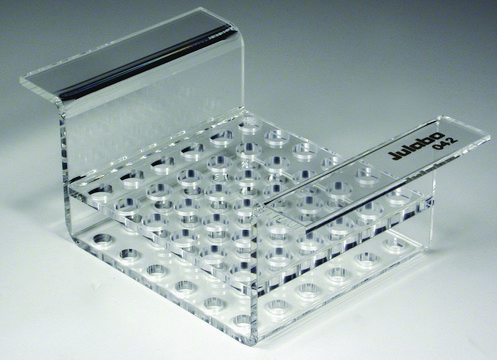 Julabo&#174; bath test tube racks to fit 36 test tubes, for open bath circulators, diam. 10-11&#160;mm, (Plexiglas)