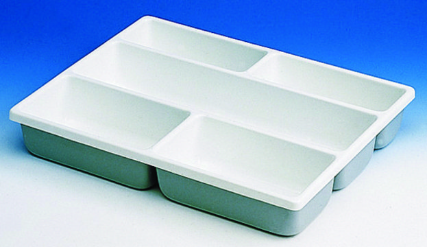 BRAND&#174; tidy tray with compartments 5 compartments