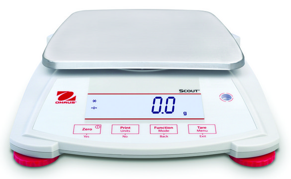 Ohaus&#174; Scout&#174; SPX Balance Model SPX2202, weighing capacity 2200&#160;g, resolution: 0.01&#160;g