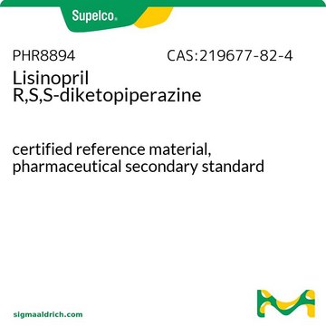 Lisinopril R,S,S-diketopiperazine certified reference material, pharmaceutical secondary standard