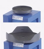 IKA® VORTEX 3 attachments VG 3.2 one-hand attachment, 88 mm, round, with rubber insert (continuous / touch operation), 1/cs