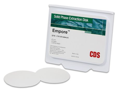 Empore&#8482; SPE Disks matrix active group C18, diam. 47&#160;mm, pk of 20