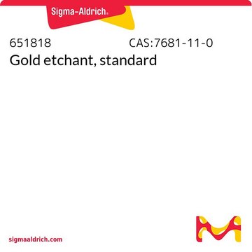 Gold etchant, standard