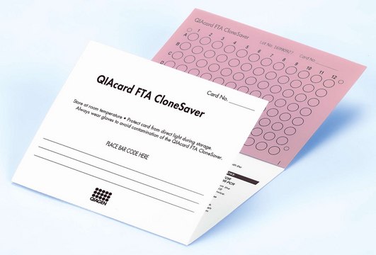 QIAcard&#8482; FTA&#8482; CloneSaver Cards 96 well format, pkg of 5 cards