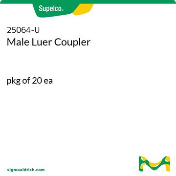 凸式 Luer 连接件 pkg of 20&#160;ea