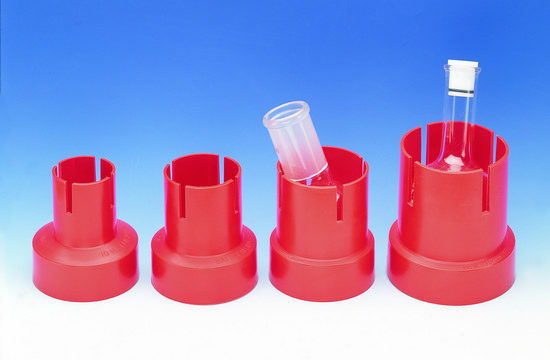 Flaskup&#174; holders for round-bottom flasks Holds 1 x 25 mL flask