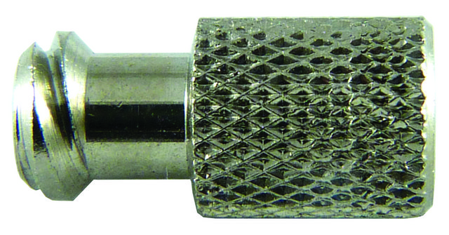 Luer-to-Threaded UTS connector Micro-Mate&#174; female Luer to 10-32 internal standard thread, nickel plated