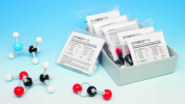 Molymod&#174; molecular model set classroom set, basic organic chemistry