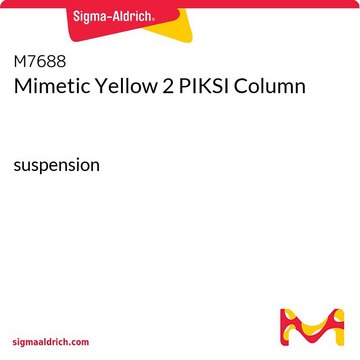 Mimetic Yellow 2 PIKSI Column suspension