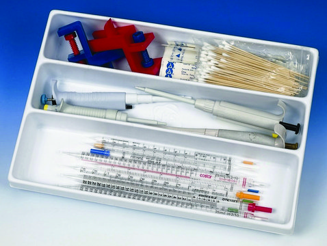 Drawer organizers 3-compartments