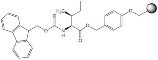 Fmoc-Ile-Wang resin LL (100-200 mesh) Novabiochem&#174;