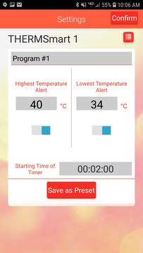 SP Bel-Art&#174; Durac&#174; Bluetooth Thermometer temp. range at -50-300 °C, stainless steel probe