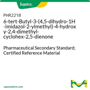 6-tert-Butyl-3-(4,5-dihydro-1H-imidazol-2-ylmethyl)-4-hydroxy-2,4-dimethyl-cyclohex-2,5-dienone trifluoroacetate Pharmaceutical Secondary Standard; Certified Reference Material