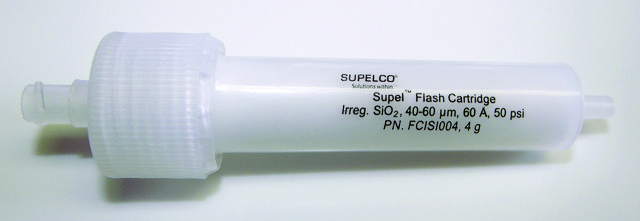 Supel&#8482; 层析色谱柱 40-63&#160;&#956;m, matrix active group silica, bed wt. 4&#160;g, for use with Isco and Analogix flash systems