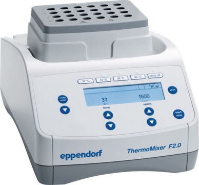 Eppendorf&#174; ThermoMixer&#174; F2.0 thermoblock for 24 reaction vessels 2.0 mL, AC/DC input 230 V, 50/60 Hz (GB)