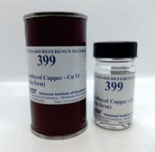 Unalloyed copper NIST® SRM® 399, Cu VI (chips)