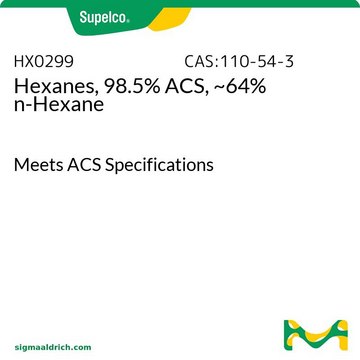 Hexanes, 98.5% ACS, ~64% n-Hexane Meets ACS Specifications