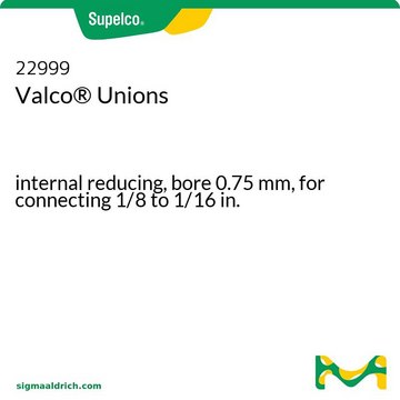 Valco&#174; 二通连接件 internal reducing, bore 0.75&#160;mm, for connecting 1/8 to 1/16 in.