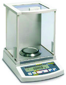Kern analytical balance ABJ 320-4NM, AC/DC input 220 V AC, universal plug set