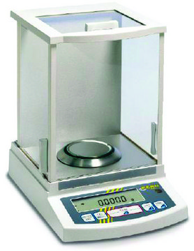 Kern analytical balance ABJ 80-4NM, AC/DC input 220 V AC, Schuko plug