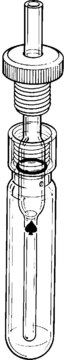 Ace pressure tubes with plunger valves and thermowells capacity ~185&#160;mL