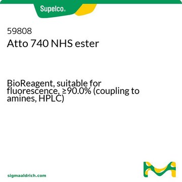 Atto 740 NHS ester BioReagent, suitable for fluorescence, &#8805;90.0% (coupling to amines, HPLC)