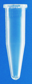 BRAND® disposable microcentrifuge tube with safety lid, capacity 1.5 mL