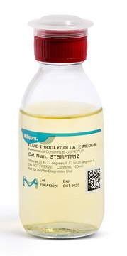 Fluid Thioglycollate Medium, Double packed double packed of, ready-to-use, bottle volume 100&#160;mL , filling volume