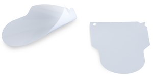 Dual Purpose Scoops size large, white, non-sterile