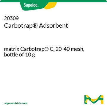 Carbotrap&#174; Adsorbent matrix Carbotrap&#174; C, 20-40&#160;mesh, bottle of 10&#160;g