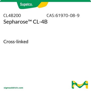 Sepharose&#8482; CL-4B Cross-linked