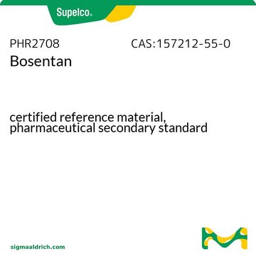 Bosentan certified reference material, pharmaceutical secondary standard