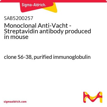 Monoclonal Anti-Vacht - Streptavidin antibody produced in mouse clone S6-38, purified immunoglobulin