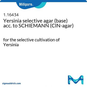 Yersinia selective agar (base) acc. to SCHIEMANN (CIN-agar) for the selective cultivation of Yersinia